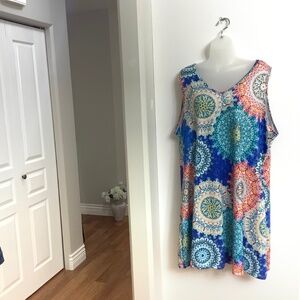 Pretty Mandela Dress w stretch 2X